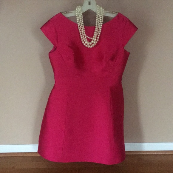 Kate Spade Satin Cocktail Dress In Full Bloom - Picture 2 of 4